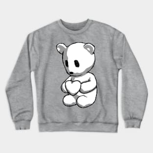 Teddy with heart Crewneck Sweatshirt